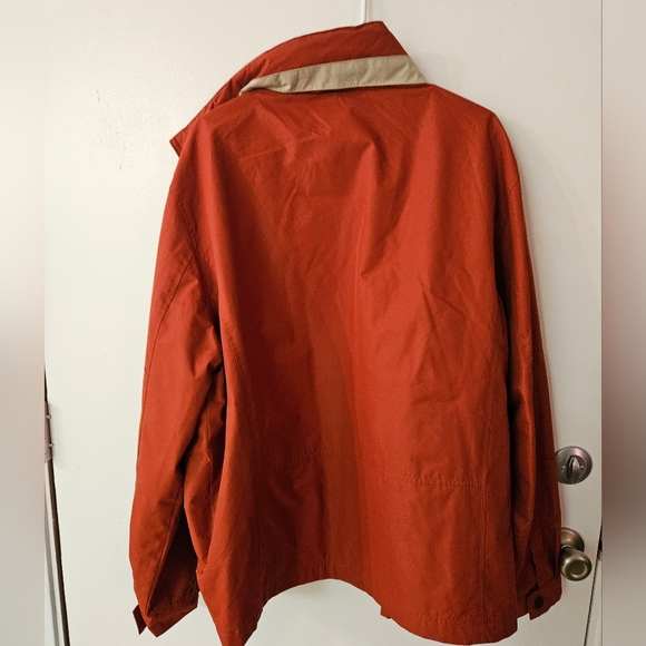 London Fog Men's Rust Orange/Red Jacket - Picture 7 of 8